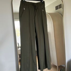 Offline olive green track pants